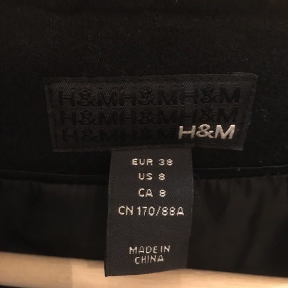 H&M Black coat - Picture 5 of 6